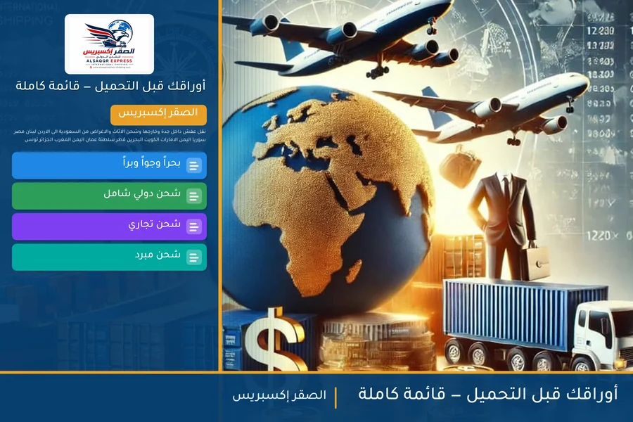 أوراقك قبل التحميل — قائمة كاملة
