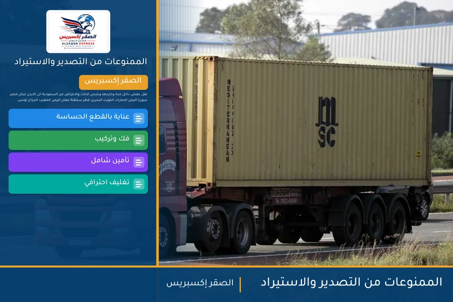 الممنوعات من التصدير والاستيراد